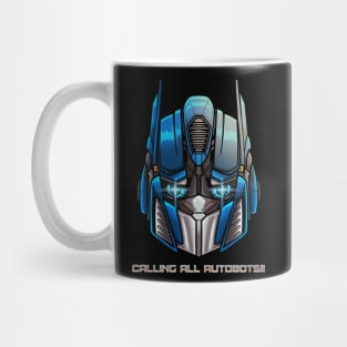 Calling All Autobots Artwork Mug